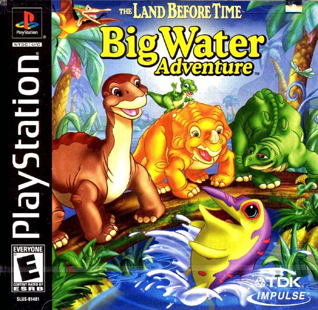 LAND BEFORE TIME: BIG WATER ADVENTURE  - PS1