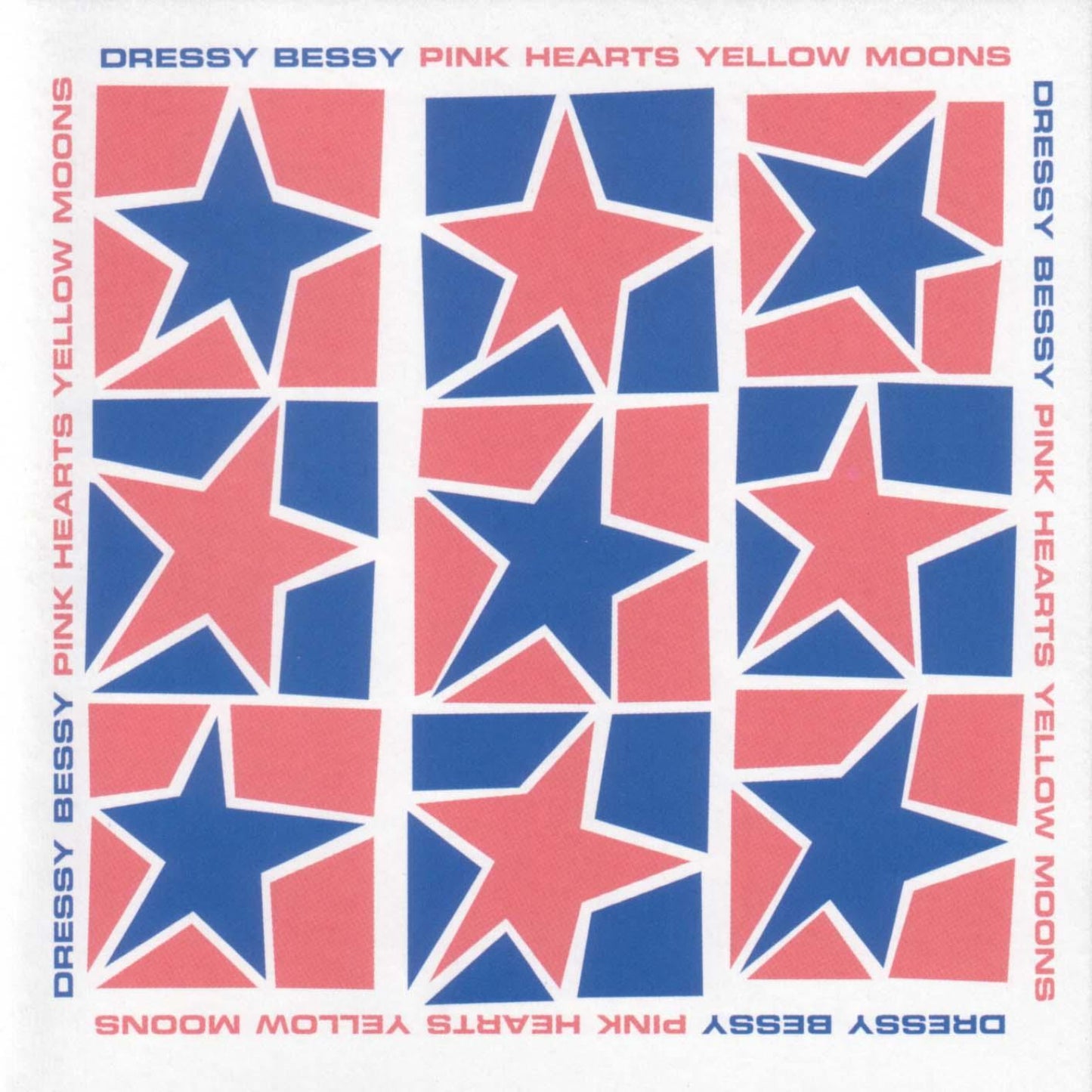 DRESSY BESSY  - PINK HEARTS YELLOW MOONS