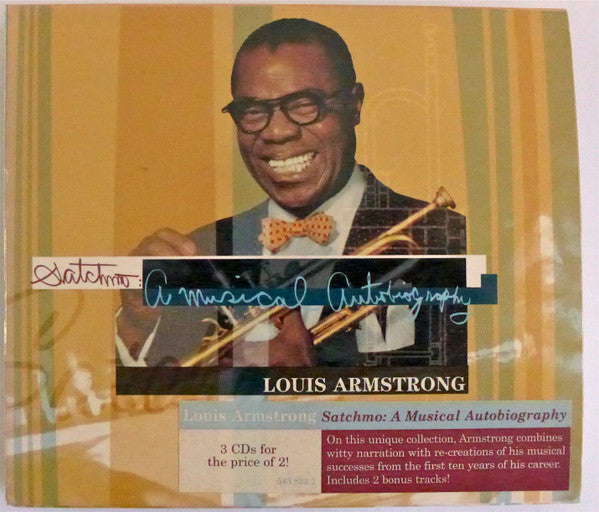 ARMSTRONG, LOUIS  - SATCHMO: A MUSICAL AUTOBIOGRAPHY