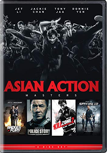 ASIAN ACTION MASTERS - DVD-4 MOVIE SET