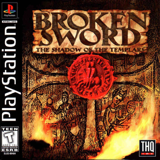BROKEN SWORD: THE SHADOW OF THE TEMPLARS  - PS1