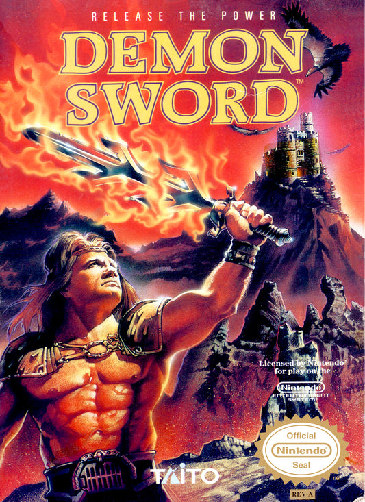 DEMON SWORD  - NES