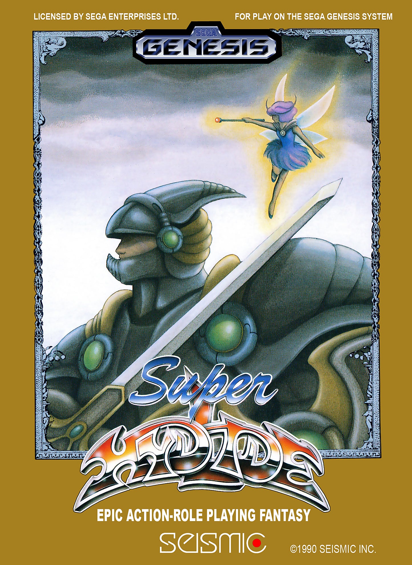 SUPER HYDLIDE  - GENESIS