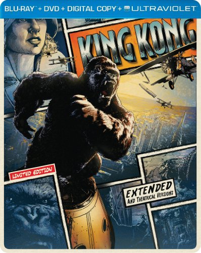 KING KONG  (STEELBOOK EDITION) [BLU-RAY + DVD + DIGITAL COPY + ULTRAVIOLET] (BILINGUAL)