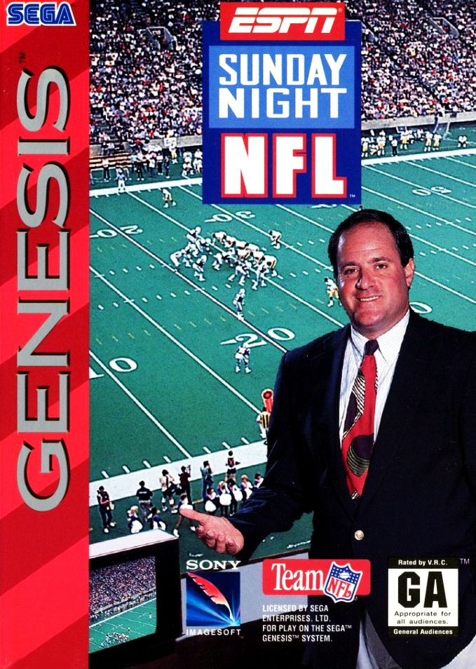 ESPN SUNDAY NIGHT NFL  - GENESIS