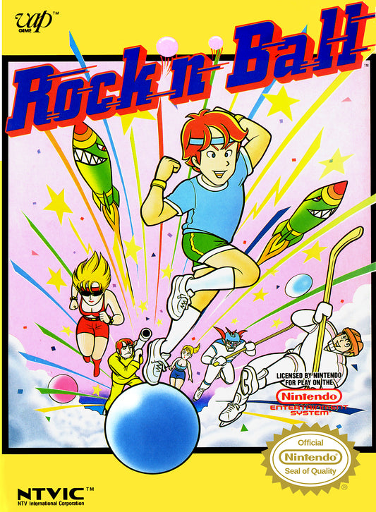 ROCK 'N BALL  - NES