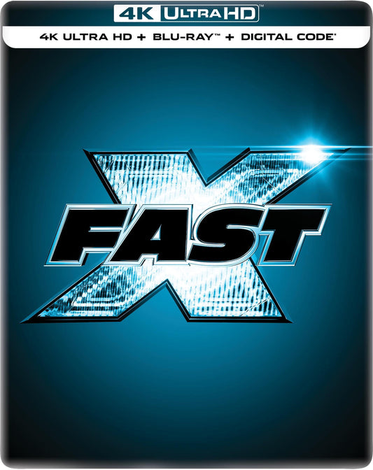 FAST X - BLU-4K-INC. BLU COPY-STEELBOOK