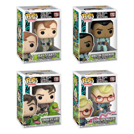 REAL GHOSTBUSTERS: 1782-1785 - FUNKO POP!-SET OF 4