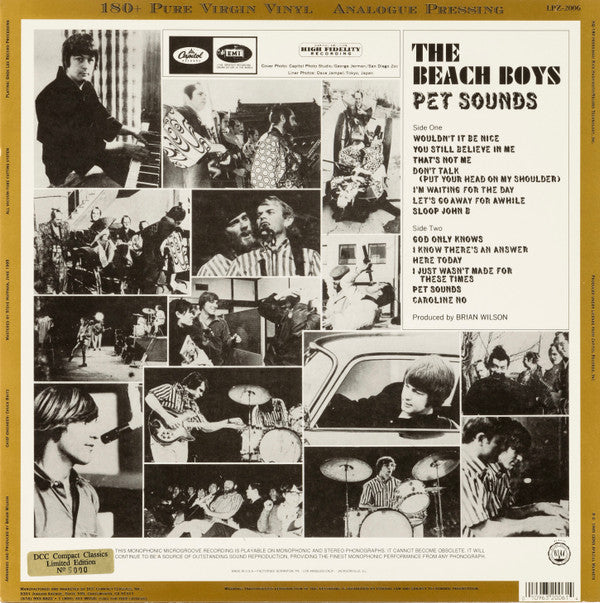 Beach Boys - Pet Sounds (Numbered) (Used LP)