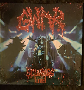 Gwar - Scumdogs XXX Live! (White) (Used LP)