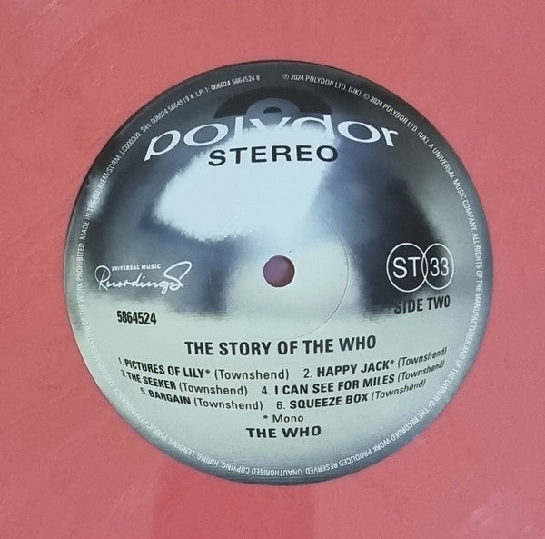 Who - Story Of The Who (Pink/Blue) (Used LP)