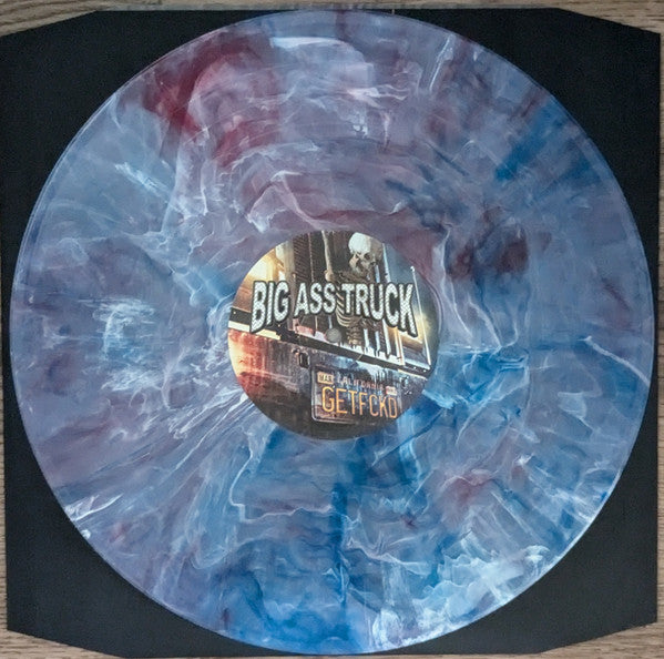 Big Ass Truck - Big Ass Demo & The Fuckin' Promo (Red/White/Blue Swirl) (Used LP)