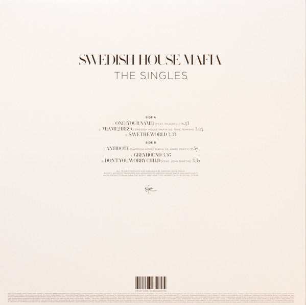 Swedish House Mafia - Singles (Clear) (Sealed) (Used LP)