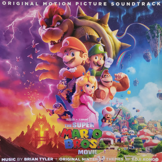 Brian Tyler - Super Mario Bros. Movie OST (Yellow/Pink) (Used LP)
