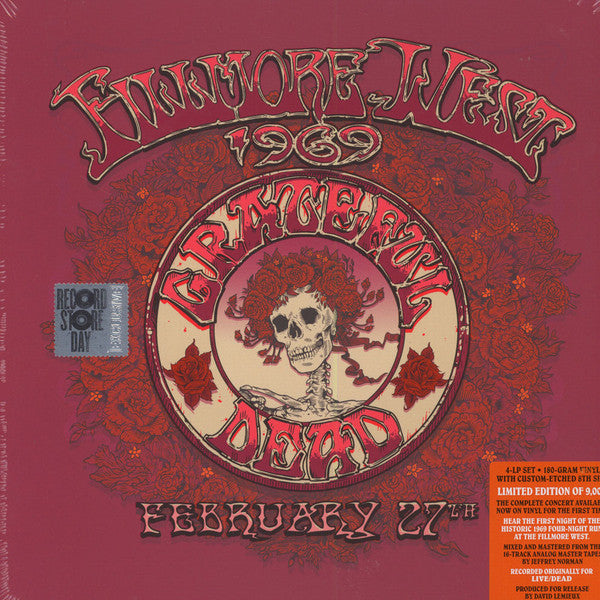 Grateful Dead - Fillmore West 1969 February 27th (Used LP)