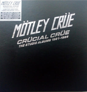 Motley Crue - Crucial Crue (Studio Albums 1981-1989) (Coloured) (Used LP)