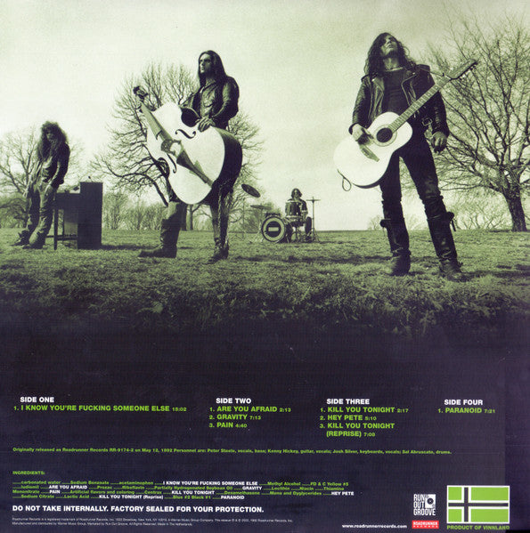 Type O Negative - Origin Of The Feces (Not Live At Brighton Beach) (Green Marble) (Used LP)