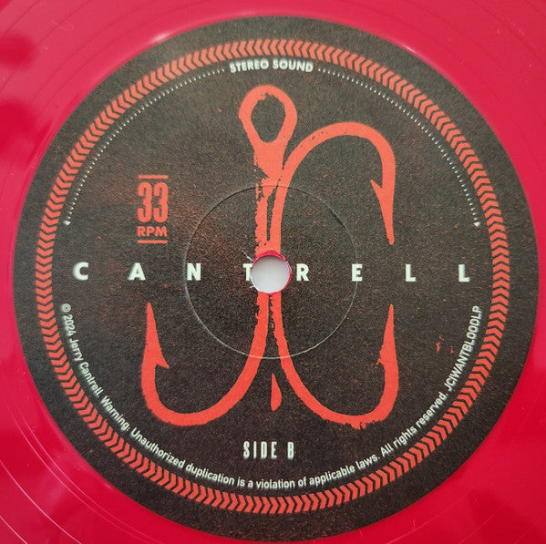 Jerry Cantrell - I Want Blood (Red) (Used LP)