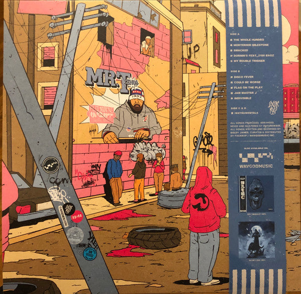 Boldy James & Futurewave - Mr.Ten08 (Blue) (Used LP)