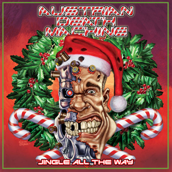 Austrian Death Machine - Jingle All The Way 7" (Used LP)