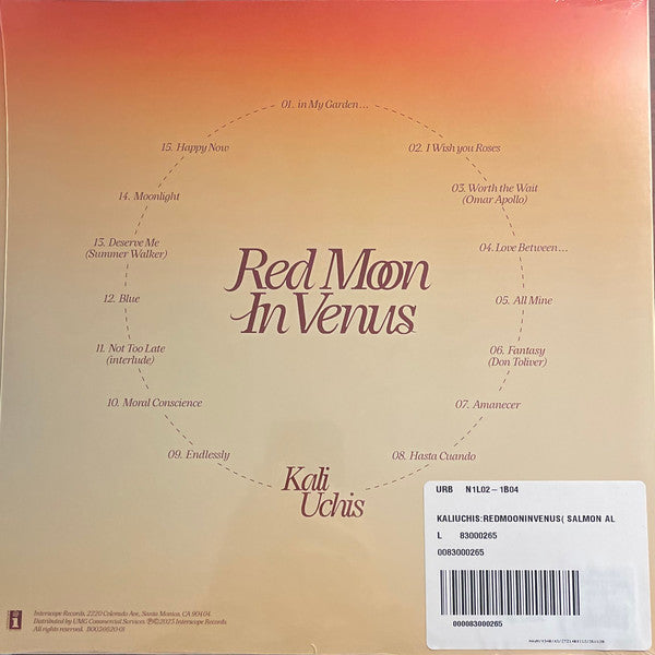Kali Uchis - Red Moon In Venus (Salmon) (Used LP)