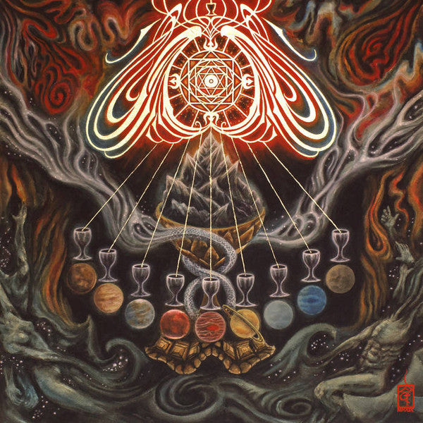 Spectral Lore & Mare Cognitum - Wanderers: Astrology Of The Nine (Orange W/Black Marble) (Used LP)