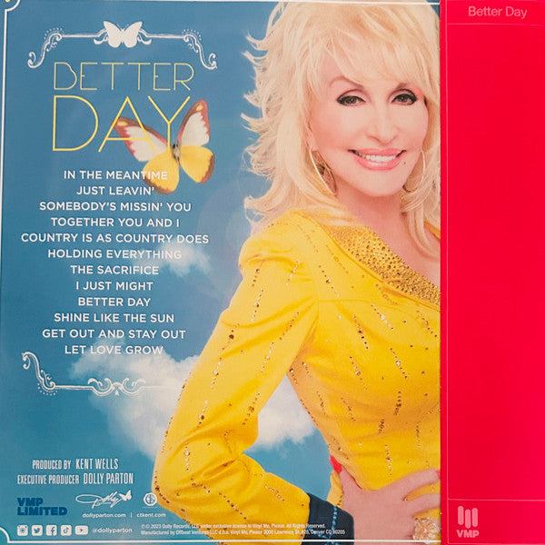 Dolly Parton - Better Day (Light Blue Galaxy) (Used LP)