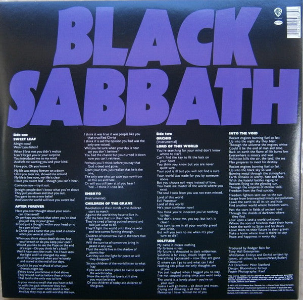 Black Sabbath - Master Of Reality (Green) (Used LP)