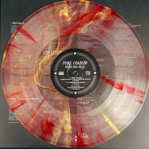 Father John Misty - Pure Comedy (Burgundy Marble) (Used LP)