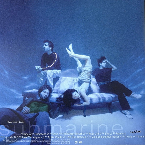 Marias - Submarine (Blue/Black, Numbered) (Used LP)