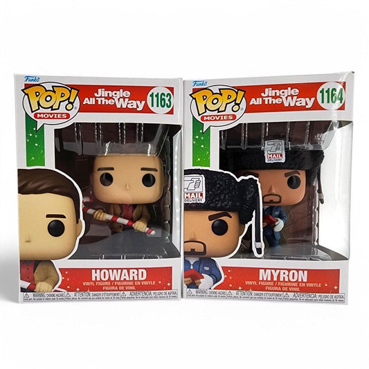 JINGLE ALL THE WAY: HOWARD #1163/MYRON #1164 - FUNKO POP!