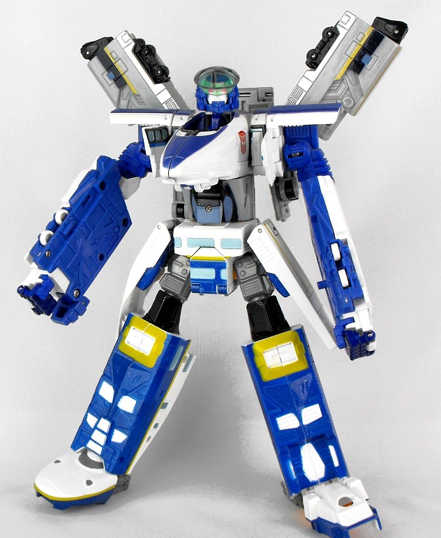TRANSFORMERS: RAPID RUN/RAILSPIKE/MIDNIGHT EXPRESS - HASBRO-RID-2001-SET OF 3-COMBINE TO MAKE RAIL RACER-