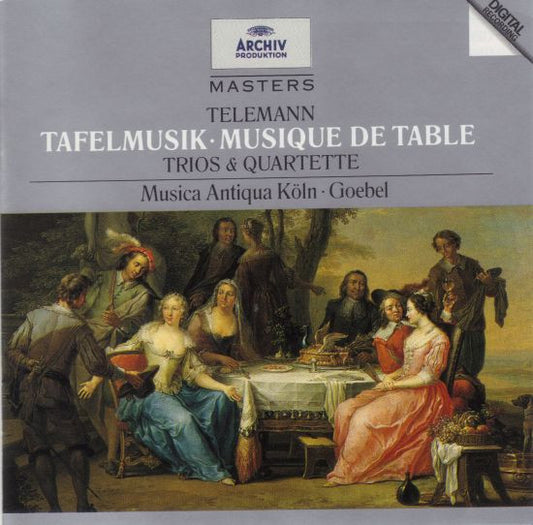 TELEMANN, GEORG PHILIPP  - TAFELMUSIK: MUSIQUE DE TABLE