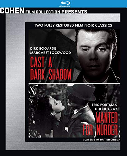 CAST A DARK SHADOW/WANTED FOR MURDER  - BLU-COHEN FILM COLLECTION