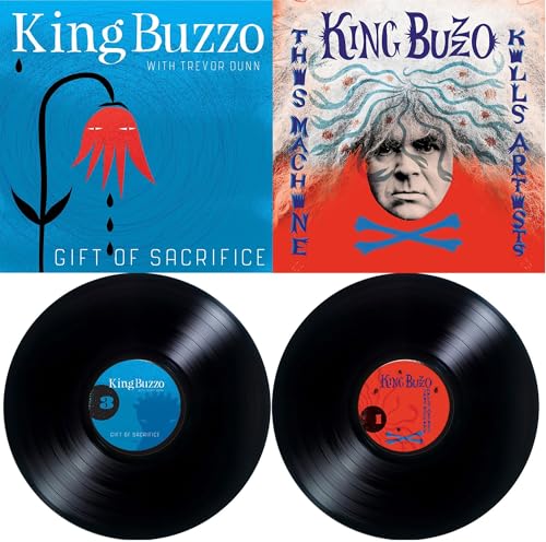 KING BUZZO - THIS MACHINE KILLS ARTISTS + GIFT OF SACRIFICE (VINYL)