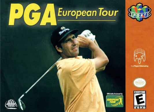 PGA EUROPEAN TOUR  - N64