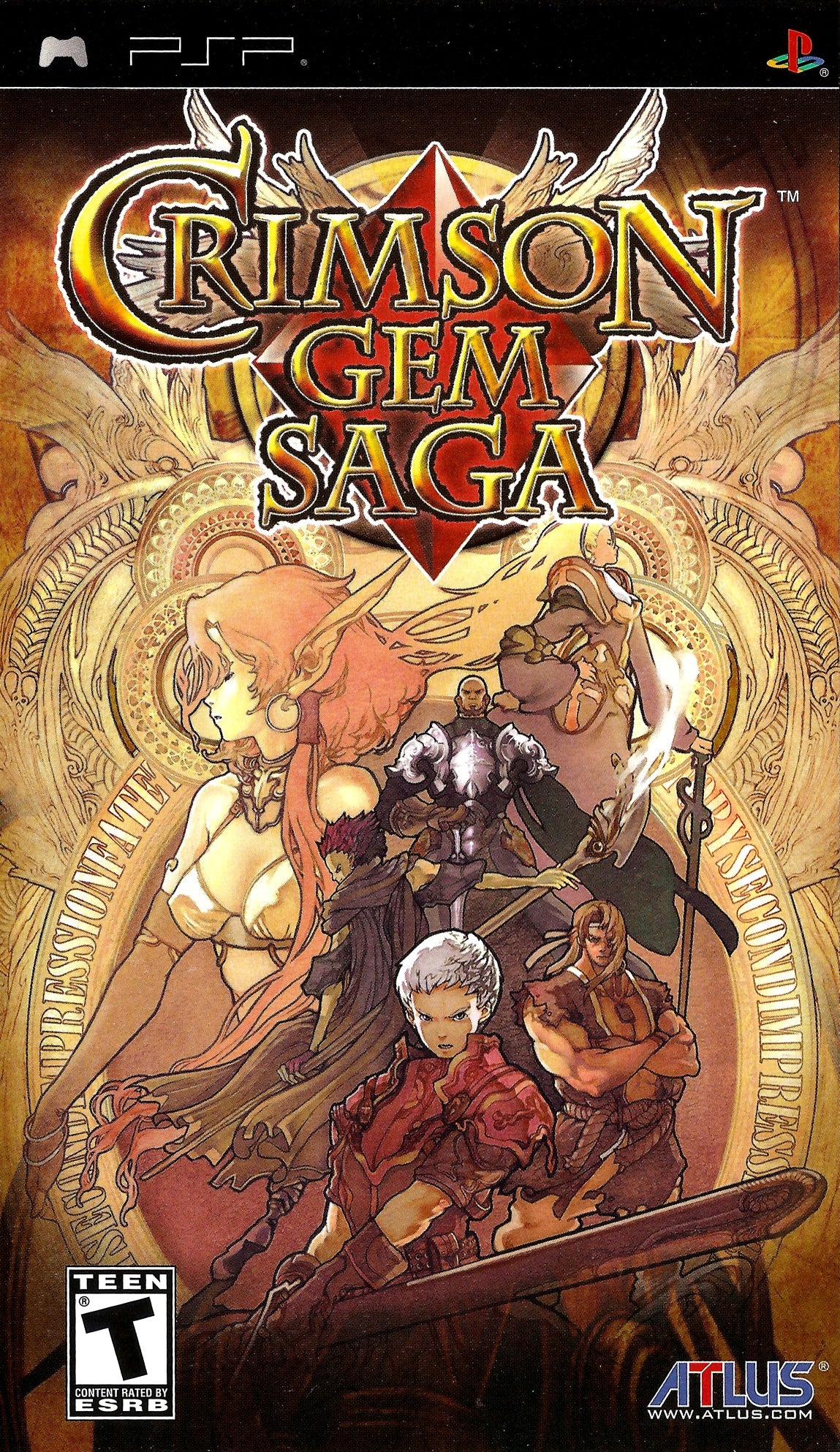 CRIMSON GEM SAGA  - PSP