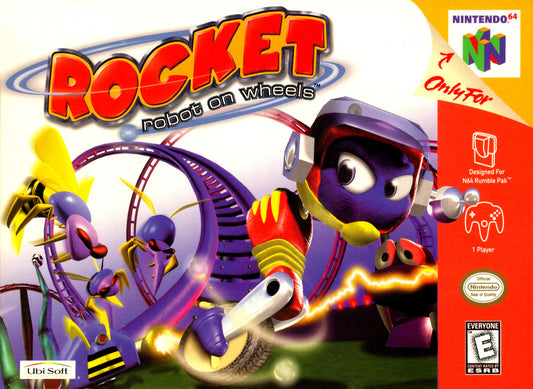 ROCKET: ROBOT ON WHEELS  - N64