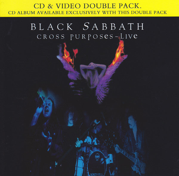 BLACK SABBATH  - CROSS PURPOSES-LIVE (CD/DVD)