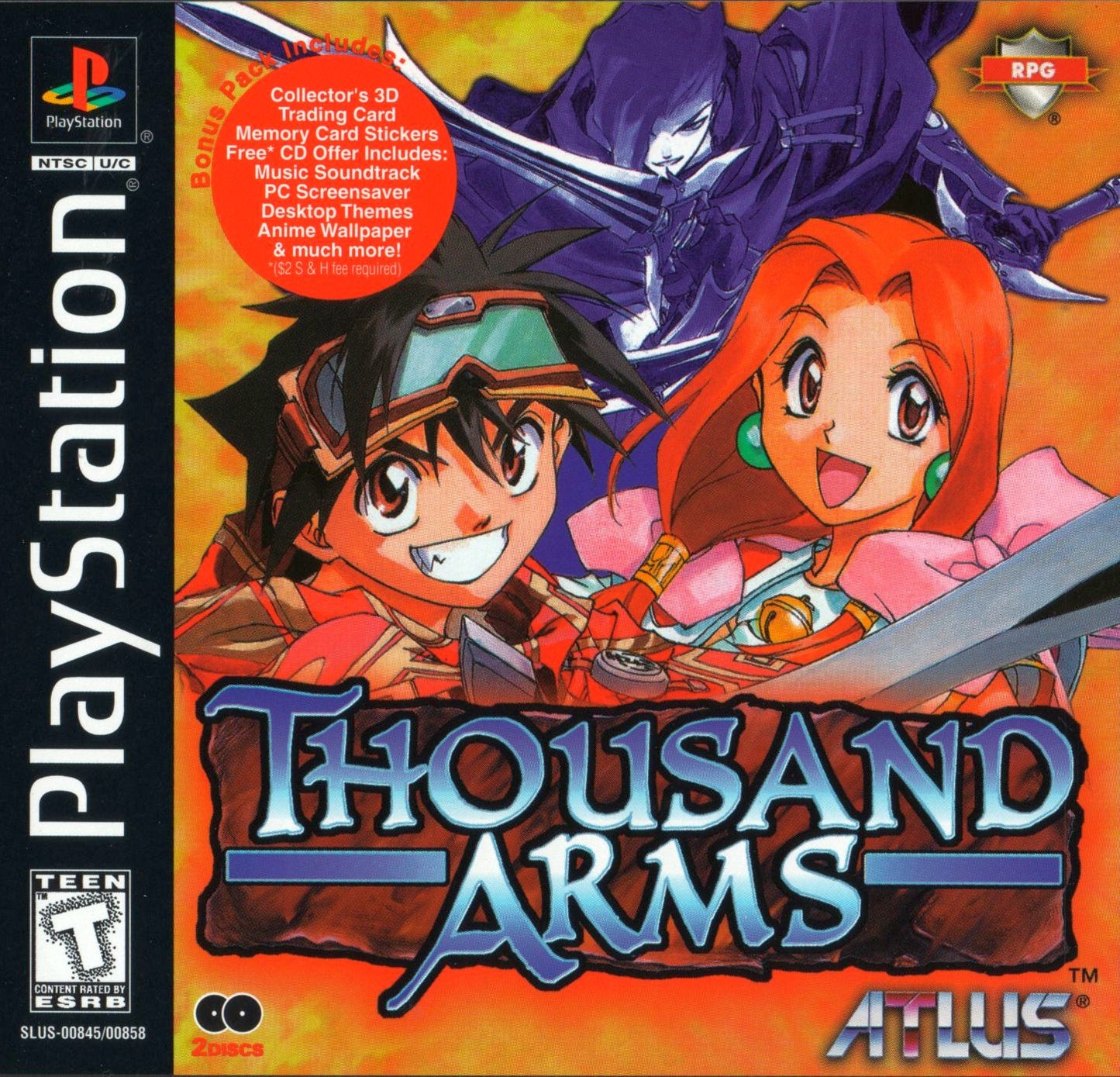 THOUSAND ARMS  - PS1