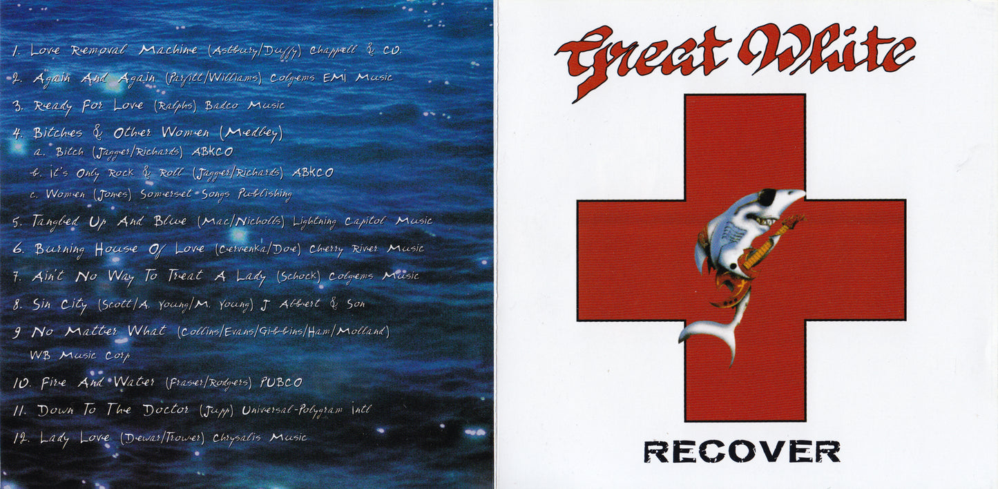 GREAT WHITE  - RECOVER
