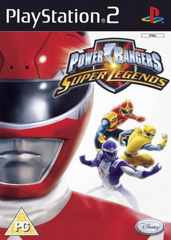 POWER RANGERS: SUPER LEGENDS  - PS2