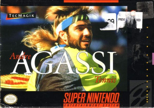 ANDRE AGASSI TENNIS  - SNES