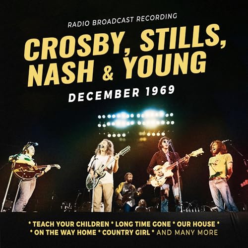 CROSBY, STILLS, NASH & YOUNG - DECEMBER 1969 (LIMITED YELLOW COLOURED VINYL)