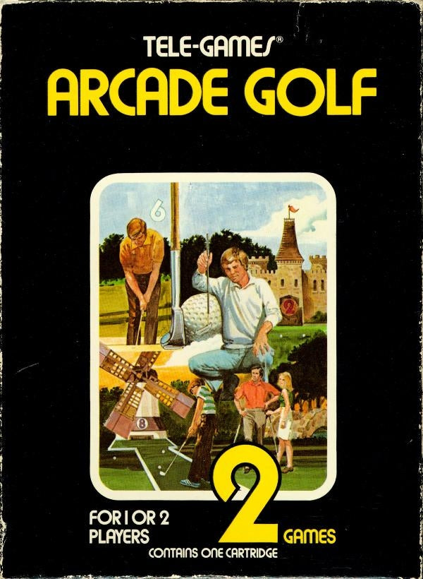 ARCADE GOLF  - ATARI2600