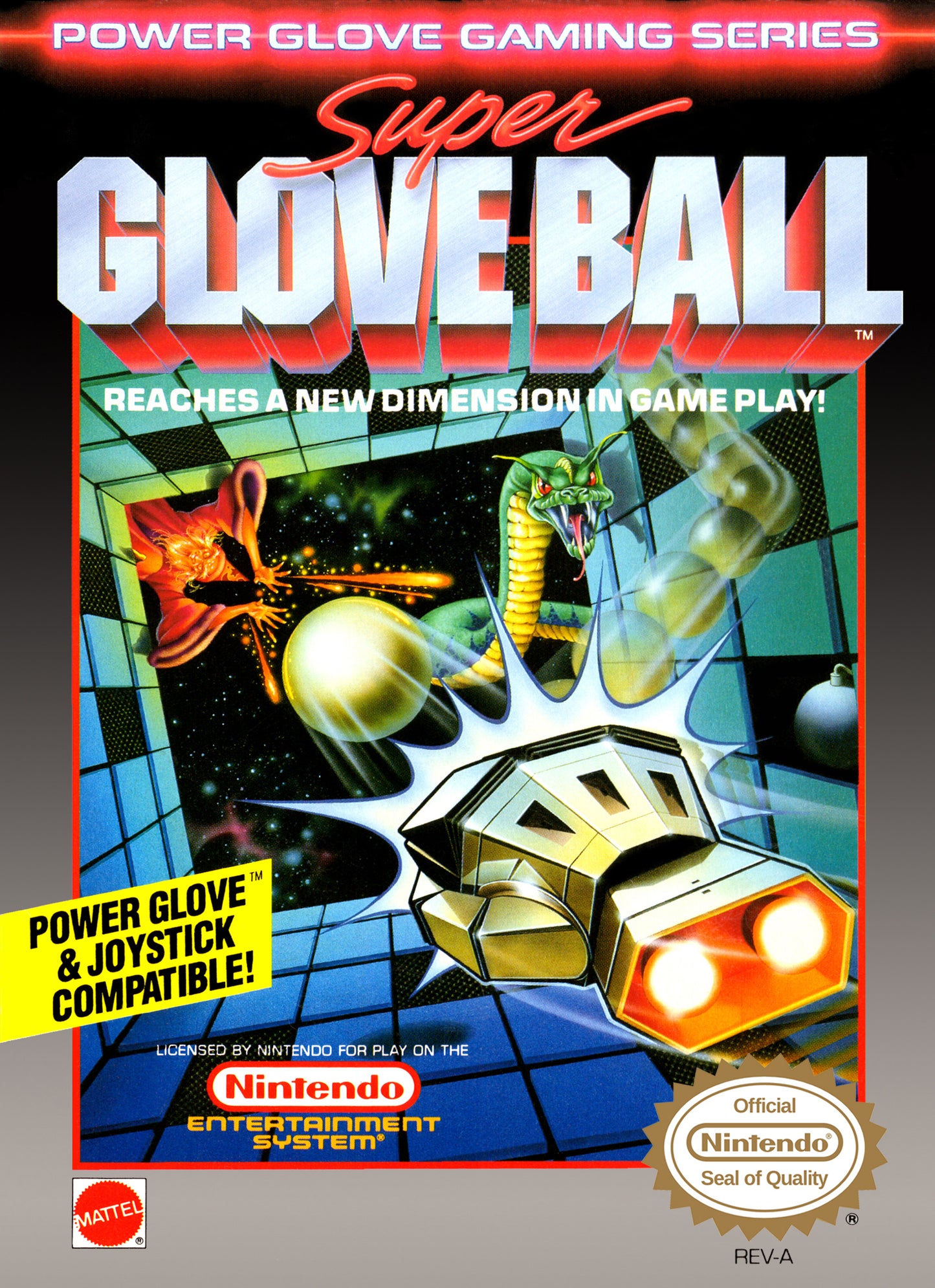 SUPER GLOVE BALL  - NES