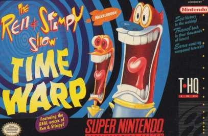 REN & STIMPY SHOW: TIME WARP  - SNES