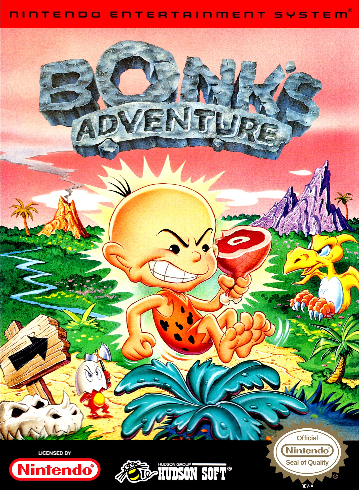 BONK'S ADVENTURE  - NES