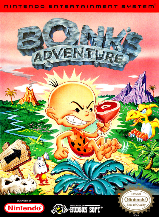 BONK'S ADVENTURE  - NES