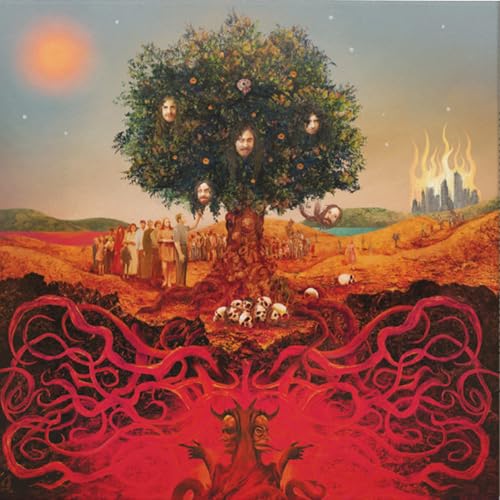 OPETH - HERITAGE - LIMITED GATEFOLD 180-GRAM RED & BLACK MARBLE COLORED VINYL